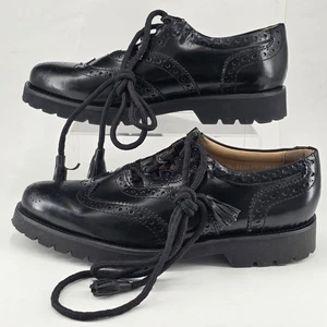 11,5 Gabriel Ghillie Brogues Kilt Schuhe Made In Mexico Leder Schottische Schuhe - Bild 1 von 23