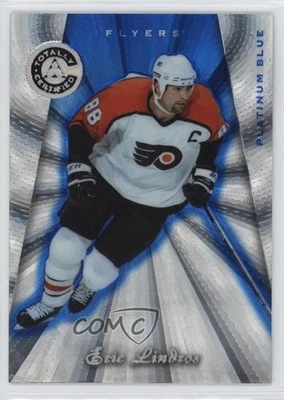 1997-98 Pinnacle Totally Certified Platinum Blue /3099 Eric Lindros #31 HOF - Image 1 of 2