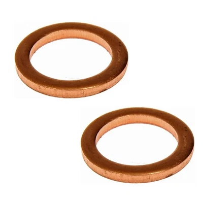 For Mercedes-Benz S450L/SL500 2019 Engine Oil Drain Plug Gaskets 2 Pieces Copper - Image 1 of 4