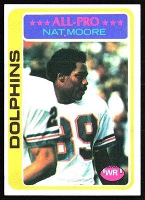 1978 Topps #440 Nat Moore - Image 1 of 2