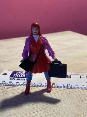 Spider-man MARY JANE Watson Marvel Figurine 3.25" 1995 McDonalds Read Descript - Image 1 of 4