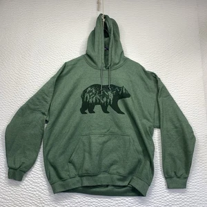American Bear Cub Clothing Co Herren XL Hoodie Montana Souvenir - Bild 1 von 11