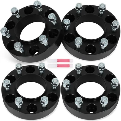 4 pcs 12x1.5 Hub Centric Wheel Spacers 1.5" For Ford Ranger 2013-2023 6x5.5 2.7L Foto 1 de 4