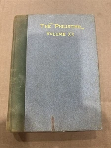 THE PHILISTINE XX Elbert Hubbard, hardcover book Dec 1904 - Picture 1 of 5