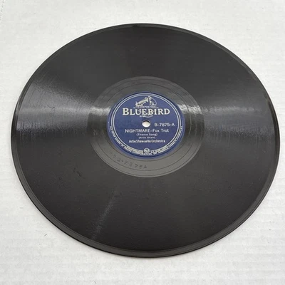 Artie Shaw 78 RPM Nightmare / Non-Stop Flight Bluebird B-7875 Big Band Swing - Image 1 of 4