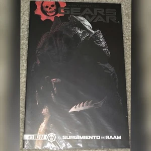 Rare VHTF Gears of War Rise Ramm 1 NM MX FOIL 1:10 Game Art Foreign Variant - Picture 1 of 5