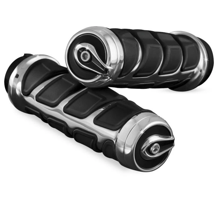 Kuryakyn Kinetic Grips Chrome 6367 - Imagem 1 de 1