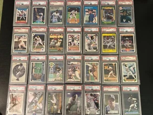 (28) dif 1985-2022 Rickey Henderson cards lot, all PSA MINT 9, (C) *SEWALL* - Picture 1 of 5