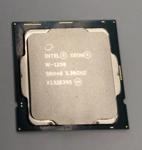 Intel Xeon W-1250 Workstation Processor 6 Cores 3.3GHz - Picture 1 of 1