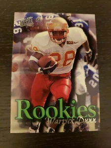 1997 Ultra Rookies #12 Warrick Dunn - Tampa Bay Buccaneers - Picture 1 of 2