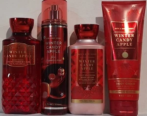 B & B Works Winter Candy Apple Body Wash,Mist, Cream & Body Lotion 4pc Gift Set - Picture 1 of 1