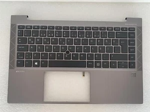 HP Zbook Firefly 14 G7 M07132-141 Turkish Rétroéclairage Clavier Dinde Palmrest - Foto 1 di 7
