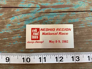 1982 SCCA NE OHIO NATIONAL RACE DASH PLAQUE NELSON LEDGES OHIO RACEWAY RACING - Picture 1 of 1