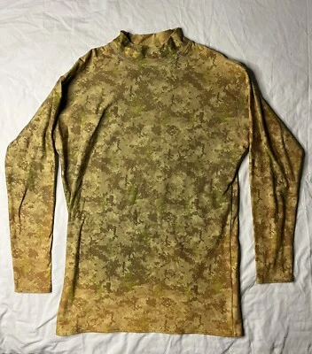 Under Armour Turtleneck Shirt Men’s 3XL Camouflage Camo Long Sleeve Hunting  - Image 1 of 4
