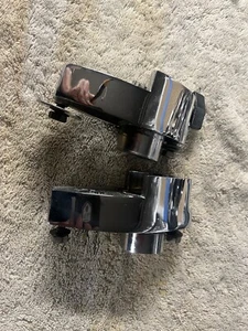 2 Rogers Tom Drum Mount or Spur bracket - Big R Memriloc XP8 - 1” - Picture 1 of 4