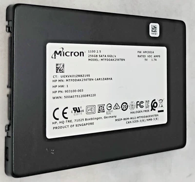 256GB 2.5" 7mm SATA Internal Laptop Solid State Drive SSD hard drive Guaranteed - Image 1 of 3