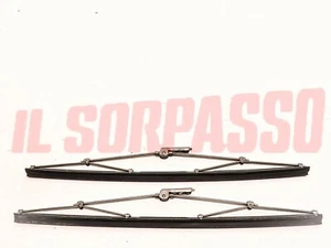 SPAZZOLE TERGI TERGICRISTALLI CROMATE FIAT 124 128 130 132 DINO 241 616 625 238 - Foto 1 di 1