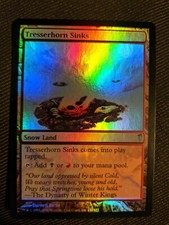 1x Tresserhorn Sinks Foil NM - Coldsnap Snow Land Magic MTG EDH x1