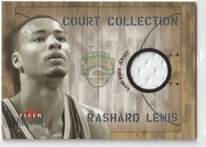 2002-03 Fleer Premium Court Collection #3 Rashard Lewis Seattle Supersonics - Picture 1 of 2