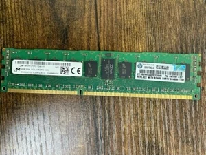 HP 4GB PC3-10600R 1333MHz ECC Server RAM Memory - MT18KSF51272PZ-1G4K1FF - Picture 1 of 2