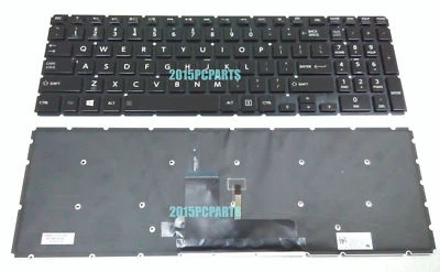 Novo para Toshiba Satellite L70-C L75-C P50-C P55-C P55W-C Teclado EUA Retroiluminado - Imagem 1 de 4