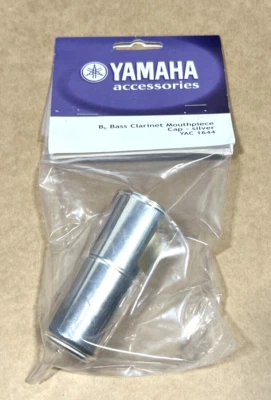 雅马哈 Bb 贝斯单簧管吹嘴帽银色 — 第 1/4 张图片