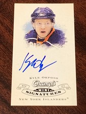 Kyle Okposo 2008-09 Upper Deck Champ's Mini Signatures #CSKO 