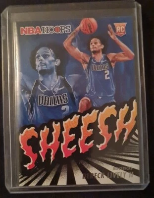 2023-24 NBA Hoops #13 DERECK LIVELY II RC Sheesh Mavericks - Image 1 of 2
