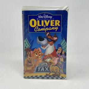 Oliver & Company VHS 1996 Disney Clamshell Masterpiece Collection - Picture 1 of 15