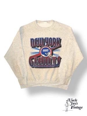Sudadera vintage 1995 New York Giants cuello redondo XL Foto 1 de 3
