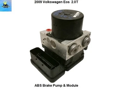 1K0907379AP 2009 Volkswagen EOS Jetta ABS bomba de freno y módulo OEM Foto 1 de 4
