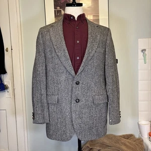 Vintage Stafford Harris Tweed Fischgrät  - Bild 1 von 12