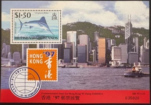 Virgin Islands 1997 MS398 Hong Kong 97 Mini Sheet MNH - Picture 1 of 1