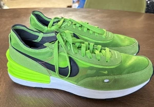 Nike Waffle One Eléctrico Verde Negro Grinch DA7995-300 Para hombres Talla 12 Raro - Imagen 1 de 8