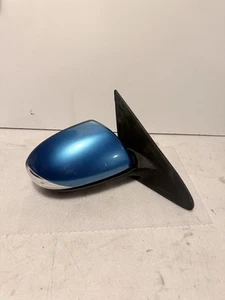 2010-2013 Mazda 3 right passenger 6 wire door mirror w signal Blue TESTED - Picture 1 of 7