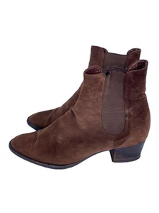 Nebuloni E. Side Gore Boots/36.5/Brown/Suade 5046 - Picture 1 of 6