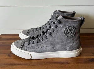 Tenis grises PF Flyers All American Hi Top de gamuza para hombre talla 8 para mujer 9,5 - Imagen 1 de 12