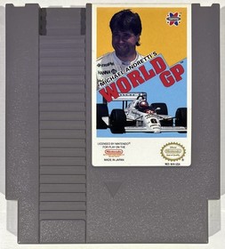 Michael Andretti's World GP Grand Prix (Nintendo NES, 1990) Tested & Working