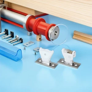 Window Blind Cord Locks Roman Shade Supplies Plastic Cord Locks Roman Shade Kit - Picture 1 of 6