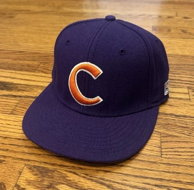 Gorra de béisbol ajustada Clemson Tigers de colección The Game NCAA College On Field 7 1/4 Foto 1 de 4