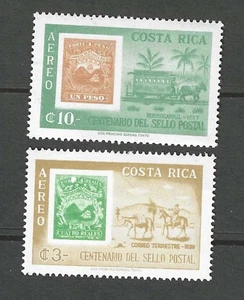 Costa Rica - Scott's #C364 and C365 mint lightly hinged - Picture 1 of 1