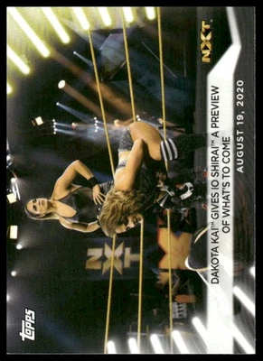 2021 Topps WWE Women's Division #60 Dakota Kai - Image 1 of 2
