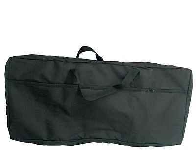 XL Keyboardtasche 80 - Hülle 10mm POLSTERUNG -schwarz- BIS 135cm x 18cm x 41cm - Bild 1 von 3