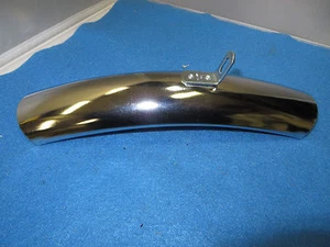 Guardabarros delantero cromado medio delantero para bicicleta 10-1/2"" de largo por 1-7/8"" de ancho - Wald #80 - Nuevo - Imagen 1 de 4
