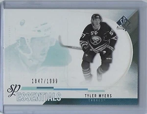 2010-11 SP Authentic #168 Tyler Myers ESSENTIALS 1847/1999 - Picture 1 of 2