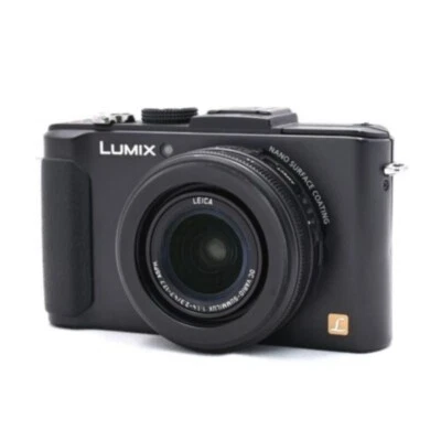 Panasonic DMC-LX7 Digital Camera 10.1MP Time Lapse Interval Shooting Mode Black - Image 1 of 4