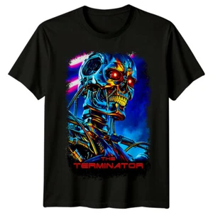 The Terminator (1984) Movie Poster Inspired T-Shirt Retro 80s Tee Unisex - Picture 1 of 17