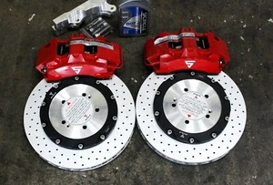 High Performance Big Brake Kit 4-Piston 350mm for 2021-2025 Elantra N (CN7) - Picture 1 of 21