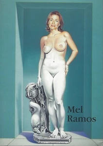 Mel Ramos Exhibition booklet 2001 ~ pin-up pop  art modern Amer artist - Picture 1 of 2