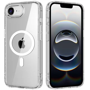 Funda Transparente Para Apple iPhone 16e MagSafe Magnética Antideslizante Cubierta Trasera - Imagen 1 de 17